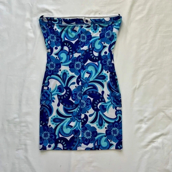 Vintage 90’s Halter Neck Mini Dress - Picture 2 of 8